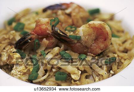 Shrimp pad thai View Large Photo Image Picture - Shrimp pad thai. Fotosearch