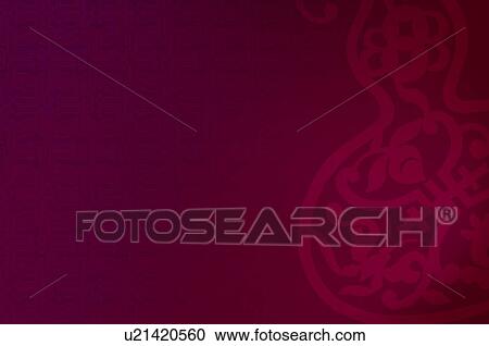 Clipart - Auspicious traditional Chinese-styled pattern. Fotosearch