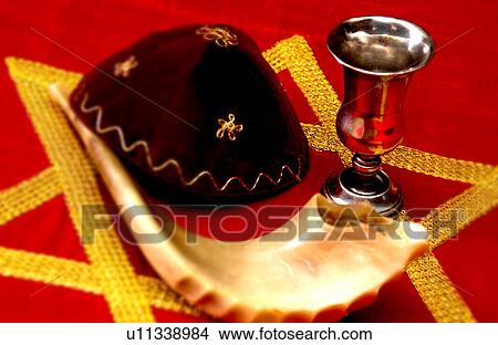 Picture - Jewish items. Fotosearch