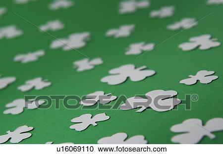 Shamrock pattern View Large Photo Image Stock Image - Shamrock pattern. Fotosearch