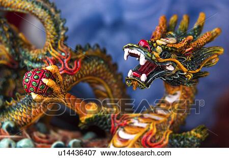 Stock Photo - Dragon statue. Fotosearch