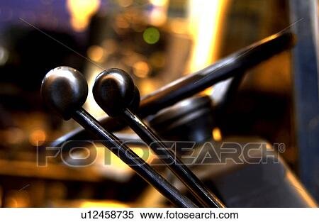 Detail of forklift controls View Large Photo Image Stock Photography - Detail of forklift controls. Fotosearch