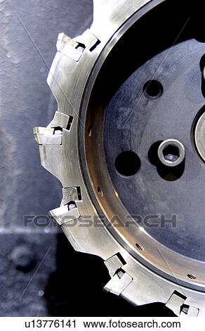 Detail of industrial saw blade View Large Photo Image Stock Image - Detail of industrial saw blade. Fotosearch