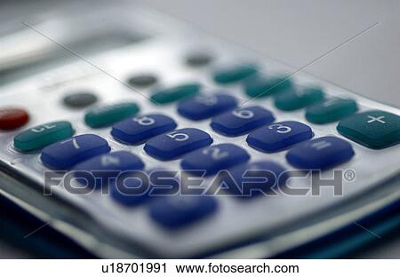 Stock Image - Calculator. Fotosearch