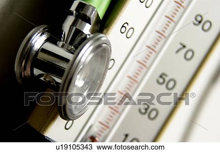 Stock Image - Sphygmomanometer. Fotosearch