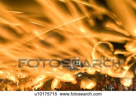 Stock Photography - Large Group of Objects, Outdoors, Night. Fotosearch