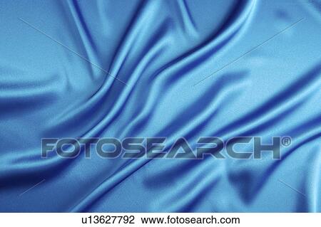 Blue silk View Large Photo Image Stock Image - Blue silk . Fotosearch