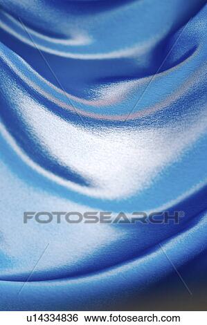 Blue silk View Large Photo Image Stock Photograph - Blue silk . Fotosearch