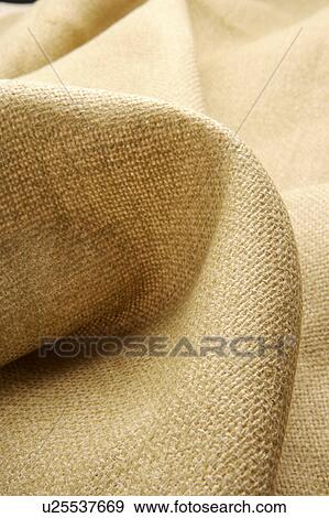Crumpled linen, close-up View Large Photo Image Stock Photo - Crumpled linen, close-up. Fotosearch