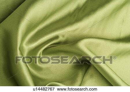 Green silk View Large Photo Image Stock Photo - Green silk . Fotosearch