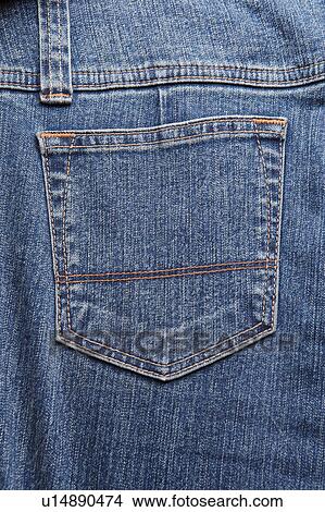 Jeans fabric, close-up View Large Photo Image Picture - Jeans fabric, close-up. Fotosearch