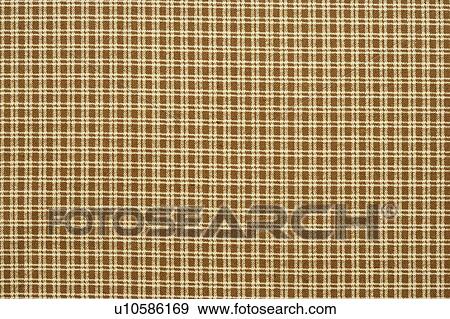 Stock Photo - Printed cotton, close-up. Fotosearch