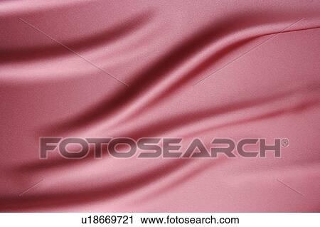 Stock Image - Red silk . Fotosearch