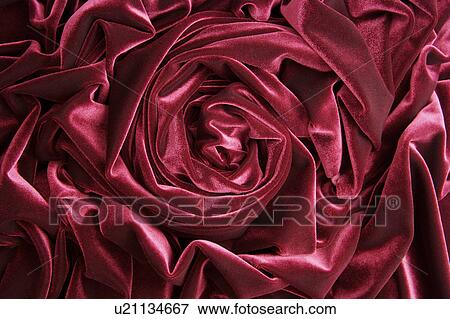 Stock Photo - Red silk . Fotosearch