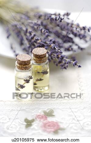 Essential oils with lavender View Large Photo Image Stock Photography - Essential oils with lavender. Fotosearch