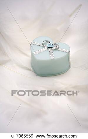 Stock Photo - Heart-shaped box for valentine. Fotosearch