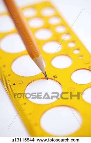 Pencil and ruler View Large Photo Image Picture - Pencil and ruler. Fotosearch