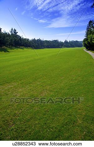 Golf course landscape View Large Photo Image Stock Image - Golf course landscape. Fotosearch