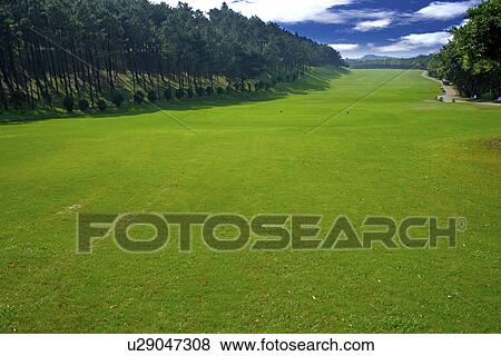 Golf course landscape View Large Photo Image Stock Photo - Golf course landscape. Fotosearch