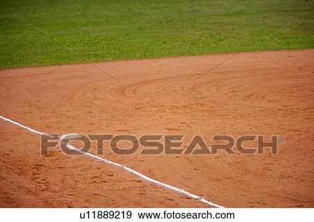 Baseball diamond View Large Photo Image Stock Photo - Baseball diamond. Fotosearch