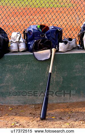 Baseball Dugout View Large Photo Image Stock Photography - Baseball Dugout . Fotosearch