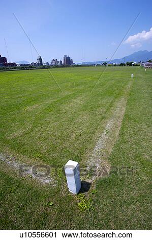 Stock Image - Soccer field. Fotosearch
