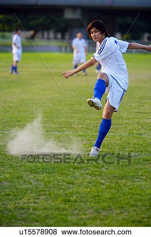 Soccer player View Large Photo Image Stock Photo - Soccer player. Fotosearch