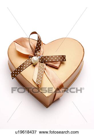 Stock Photo - Wrapped gift box. Fotosearch
