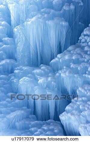 Ice formations in winter at Panther Falls - Banff National Park, Alberta, Canada View Large Photo Image Stock Photo - Ice formations in winter at Panther Falls - Banff National Park, Alberta, Canada. Fotosearch