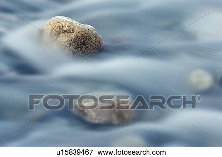 Stock Photo - Mistaya River - Banff National Park - Alberta Canada. Fotosearch