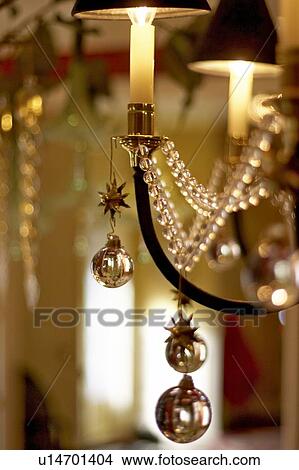 Detail of decorated chandelier, Canada, Ontario View Large Photo Image Picture - Detail of decorated chandelier, Canada, Ontario. Fotosearch