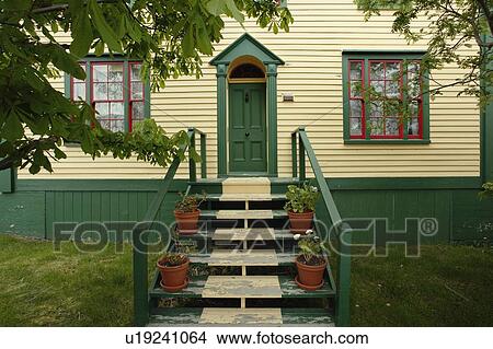 View of house, Trinity, Newfoundland, Canada View Large Photo Image Picture - View of house, Trinity, Newfoundland, Canada. Fotosearch