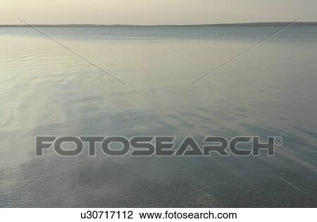 Stock Image - Clear Lake; Canada, Manitoba, Riding Mountain National Park. Fotosearch