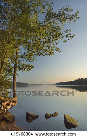 Niagara River at Queenston, Ontario Canada View Large Photo Image Picture - Niagara River at Queenston, Ontario Canada. Fotosearch
