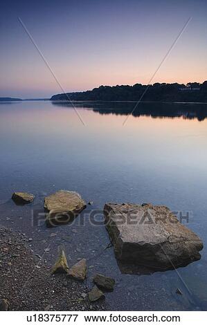 Stock Photo - Niagara River at Queenston, Ontario Canada. Fotosearch