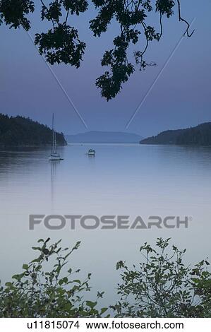 Picture - Port Browning, BC, Canada. Fotosearch