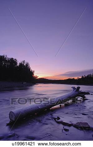View of Petite Cascapédia river near New Richmond at twilight, Gaspesie, Quebec View Large Photo Image Stock Image - View of Petite Cascapédia river near New Richmond at twilight, Gaspesie, Quebec. Fotosearch