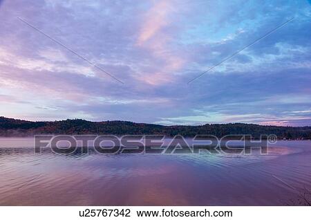 Sunrise on Two Rivers Lake. Algonquin Provincial Park, Ontario. Canada. View Large Photo Image Stock Image - Sunrise on Two Rivers Lake. Algonquin Provincial Park, Ontario. Canada.. Fotosearch