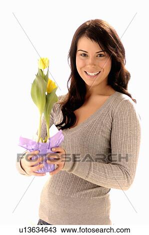 Young girl w/Flower, Regina, Saskatchewan View Large Photo Image Stock Image - Young girl w/Flower, Regina, Saskatchewan. Fotosearch
