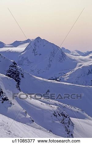 Fissile Mountain rises from Blackcomb Mountain ski area, Whistler, BC Canada View Large Photo Image Stock Photo - Fissile Mountain rises from Blackcomb Mountain ski area, Whistler, BC Canada. Fotosearch