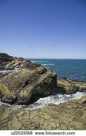 Stock Photo - Shore Acres State Park, Oregon, USA. Fotosearch