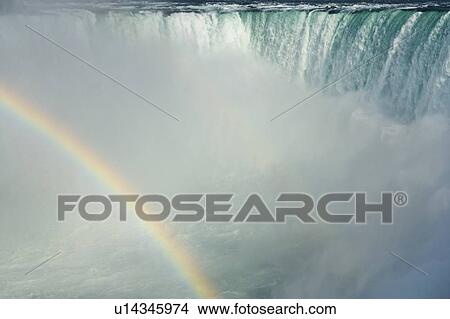 Horseshoe Falls and the American Falls and the Maid of the Mist at Niagara Falls, Ontario, Canada View Large Photo Image Picture - Horseshoe Falls and the American Falls and the Maid of the Mist at Niagara Falls, Ontario, Canada. Fotosearch