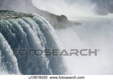 The American Falls photographed from Prospect Point - Niagara Falls State Park - Niagara Falls New York USA with the Maid of the Mist in the background, USA, New York, Niagara Falls View Large Photo Image Stock Image - The American Falls photographed from Prospect Point - Niagara Falls State Park - Niagara Falls New York USA with the Maid of the Mist in the background, USA, New York, Niagara Falls. Fotosearch