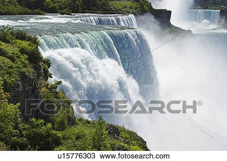 The American Falls photographed from Prospect Point - Niagara Falls New York USA View Large Photo Image Stock Image - The American Falls photographed from Prospect Point - Niagara Falls New York USA. Fotosearch