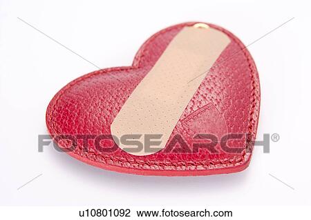 Band Aid Covering Heart View Large Photo Image Stock Image - Band Aid Covering Heart. Fotosearch