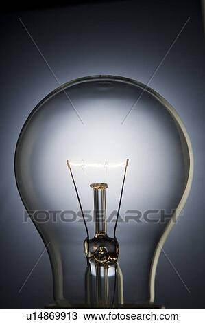 Close-Up Of Illuminated Light Bulb View Large Photo Image Stock Image - Close-Up Of Illuminated Light Bulb. Fotosearch