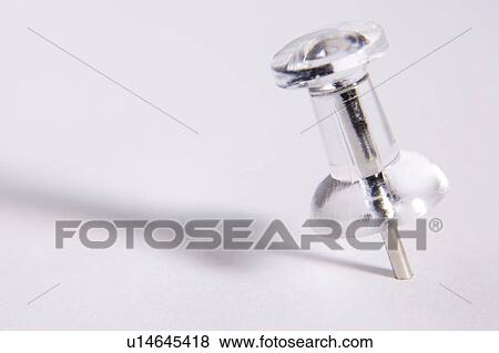 Stock Photo - Close Up Of Thumbtack. Fotosearch