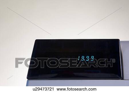 Stock Image - Digital Display Of Cash Register. Fotosearch