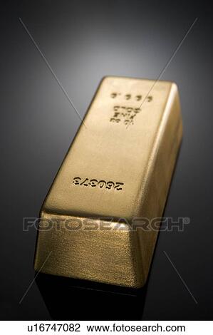 Stock Image - Gold Bar. Fotosearch