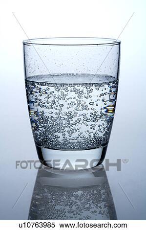Close-up of a glass of water with air bubbles View Large Photo Image Stock Photography - Close-up of a glass of water with air bubbles. Fotosearch